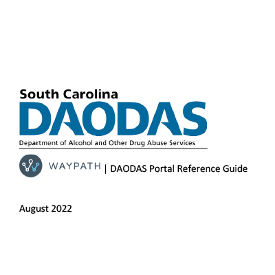 DAODAS Portal Reference Guide