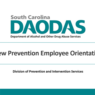 New Prevention Employee Orientation